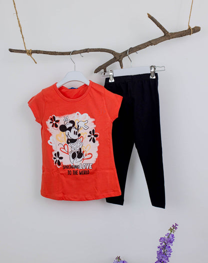 Minnie Girls Legging Set