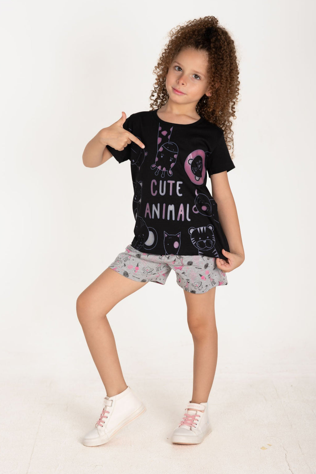 Cute Animal Short set