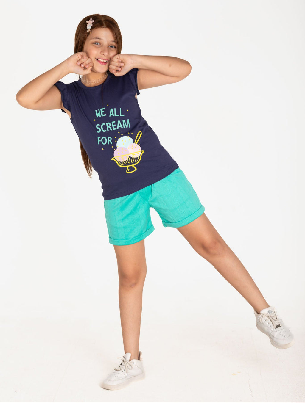 Ice Cream Short Set