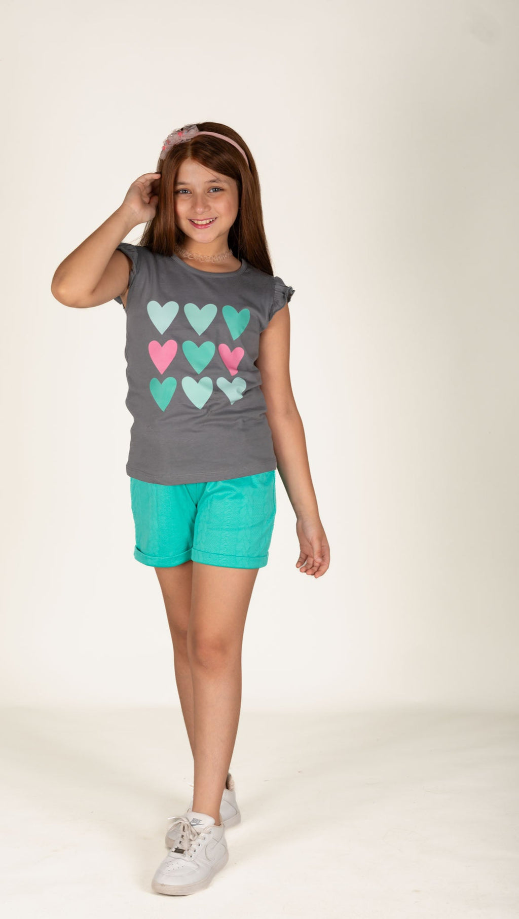 Hearts Short Set
