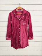 قميص نوم نسائي شتوي كلاسيكي