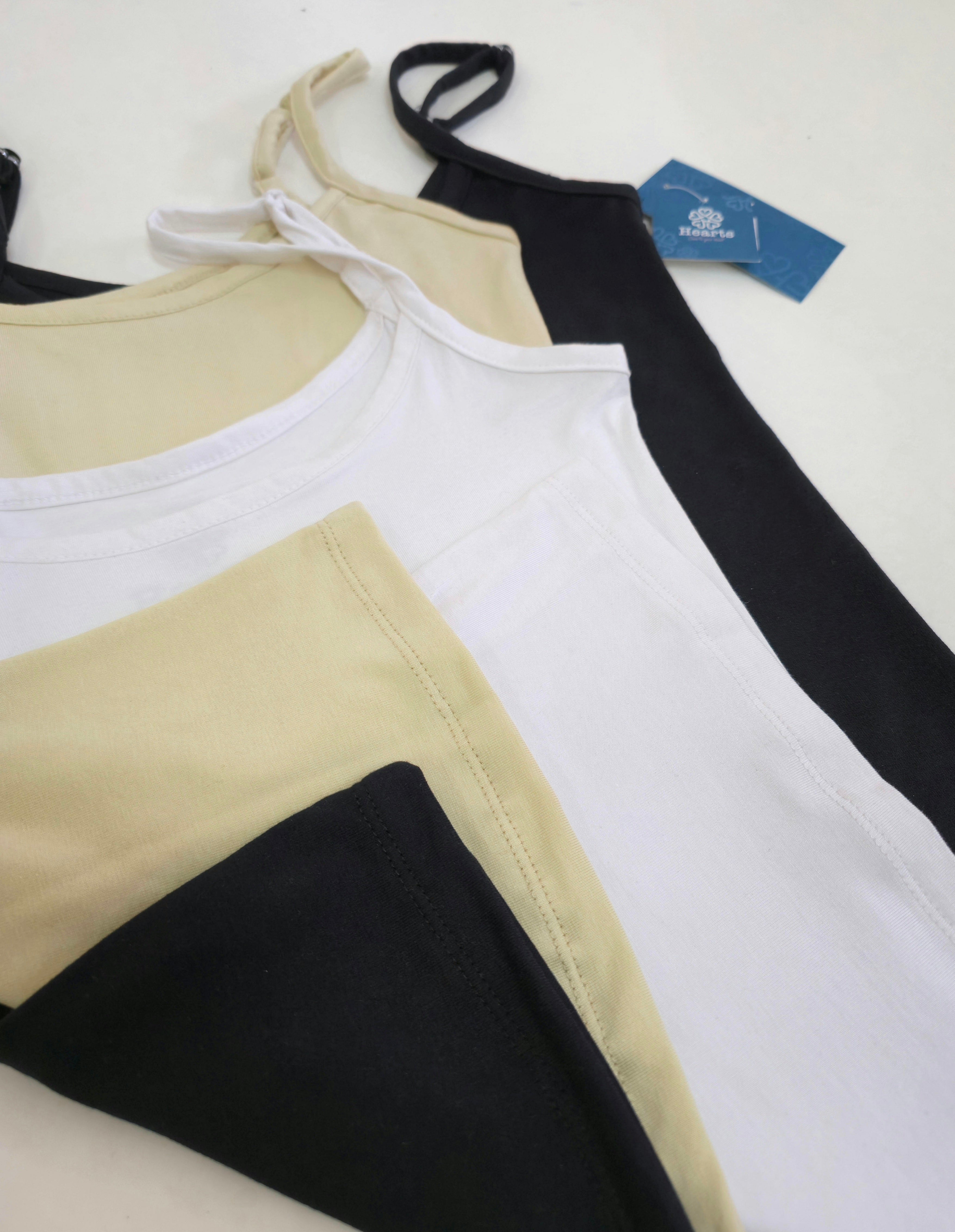 Basic Adjustable strap top Women