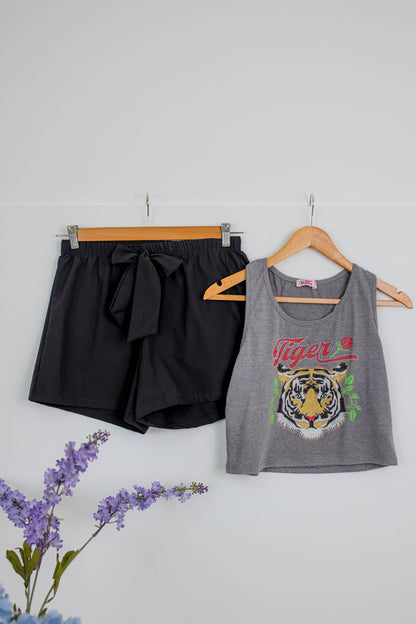 Tiger Women Short Set