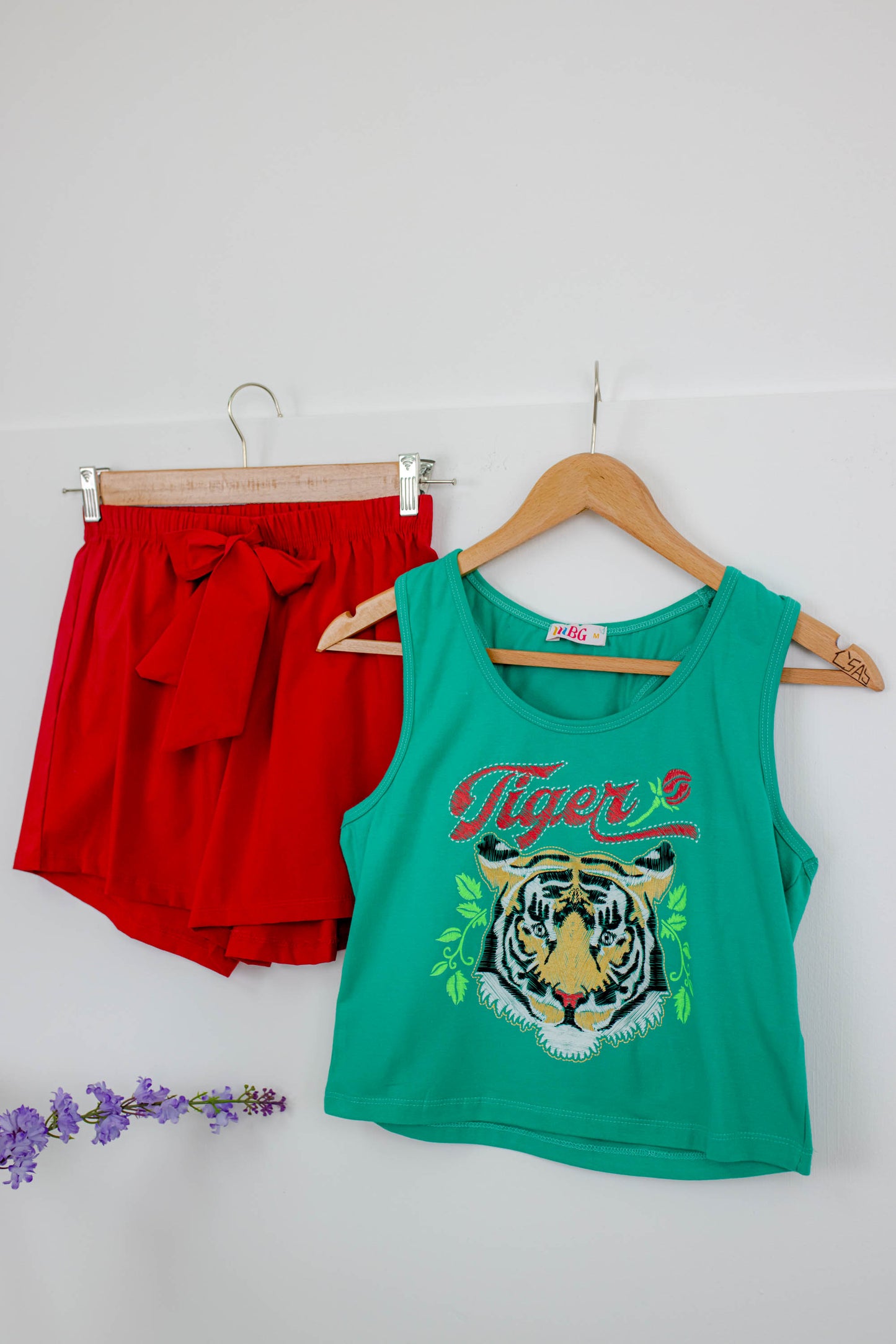 Tiger Women Short Set