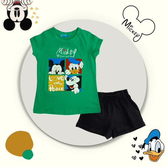 Mickey Girls Short Set