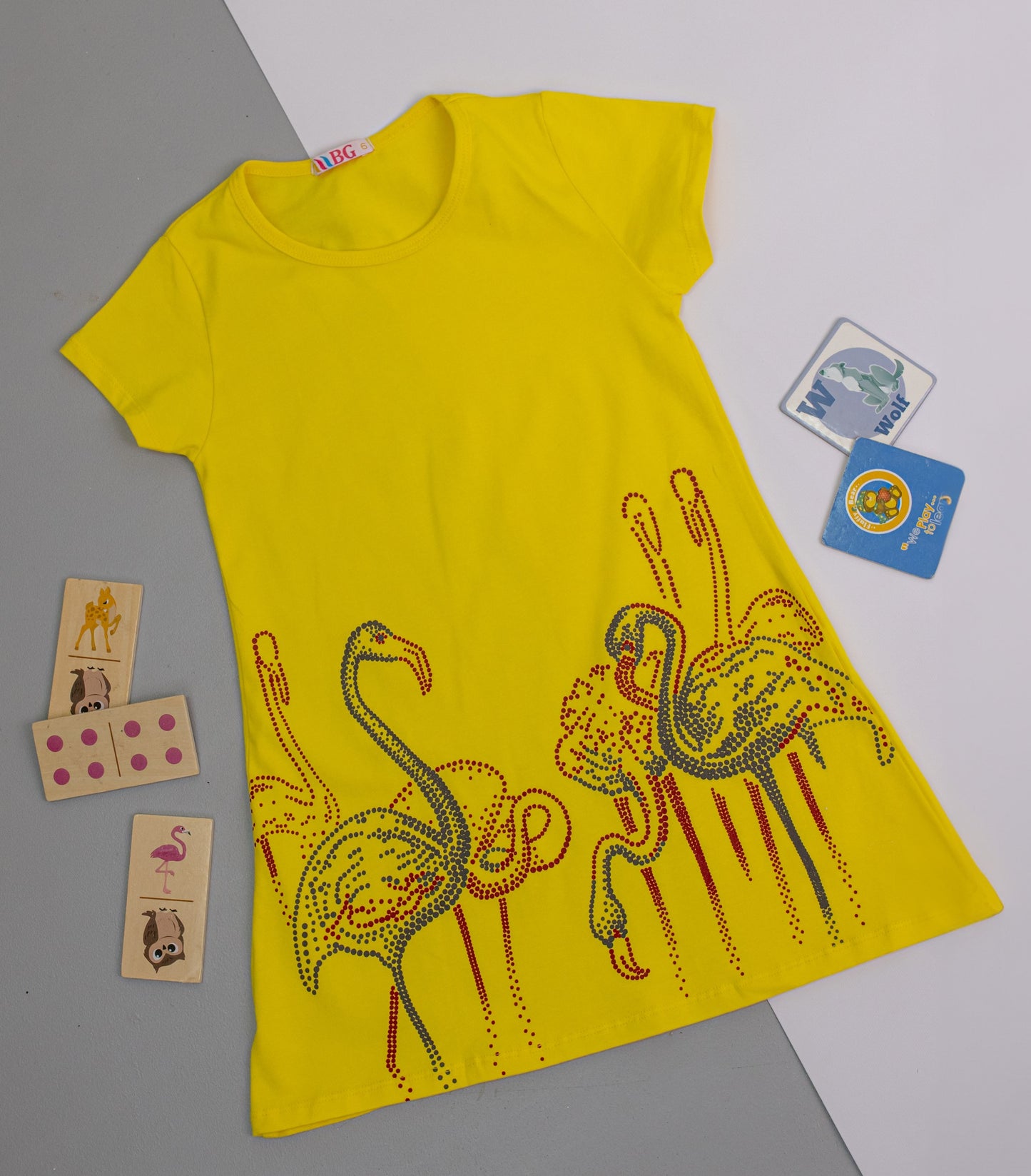 Flamingos Girls Nightgown