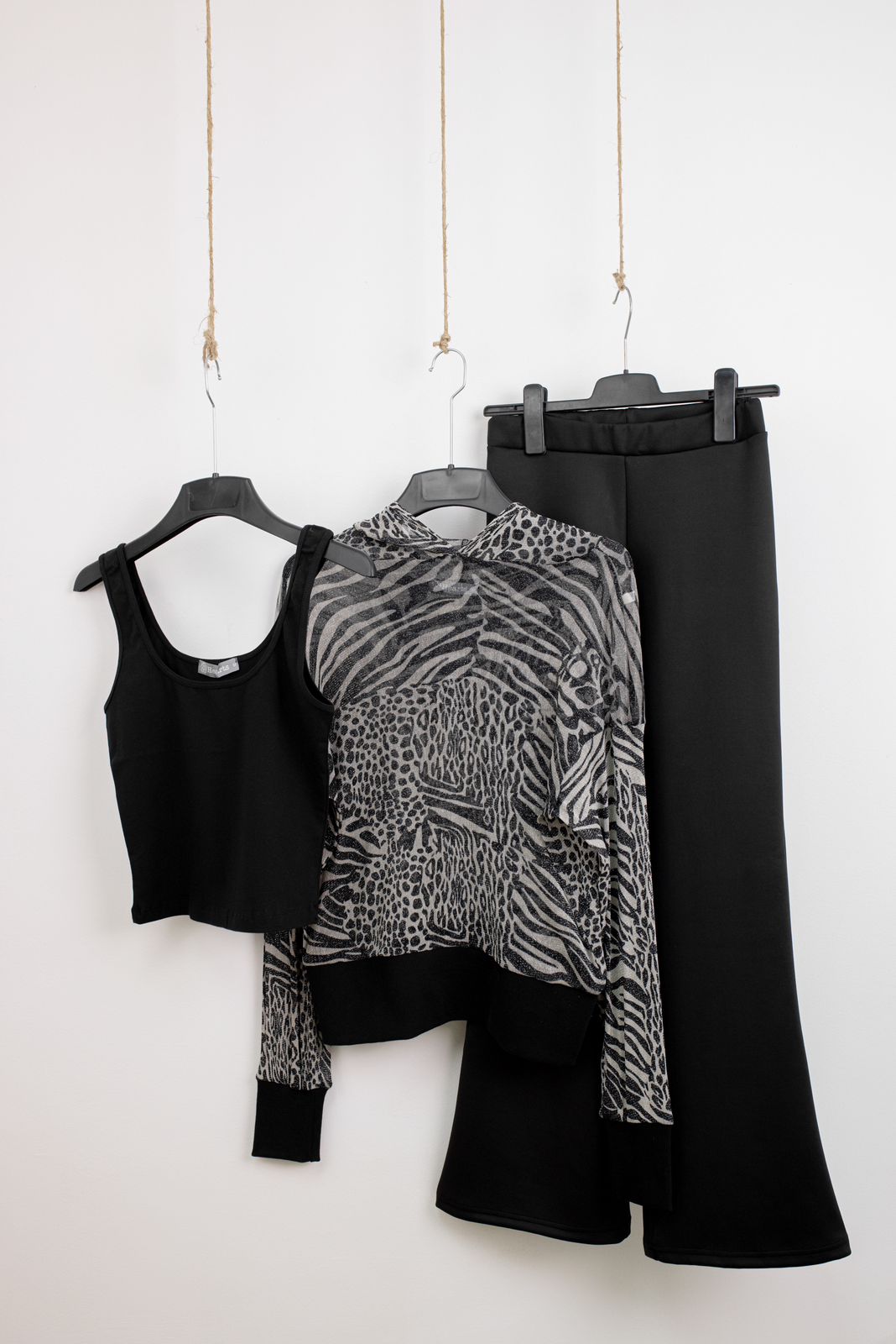 Glam Women 3 Pieces Pant Set