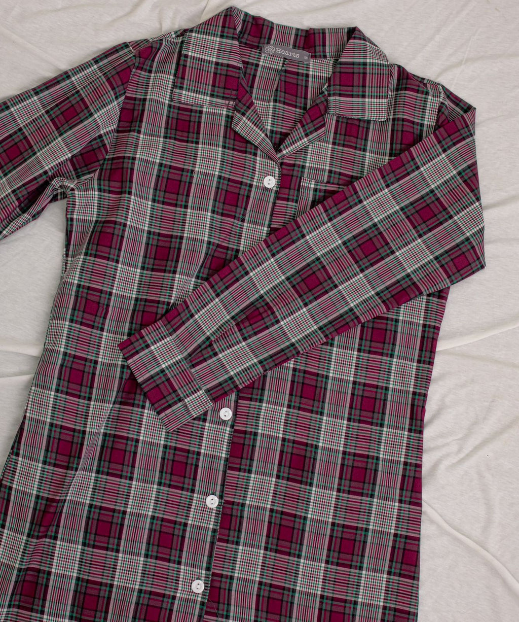 Plaided Women Shirt Dress