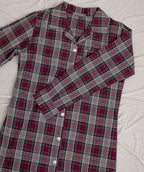 Plaided Women Shirt Dress