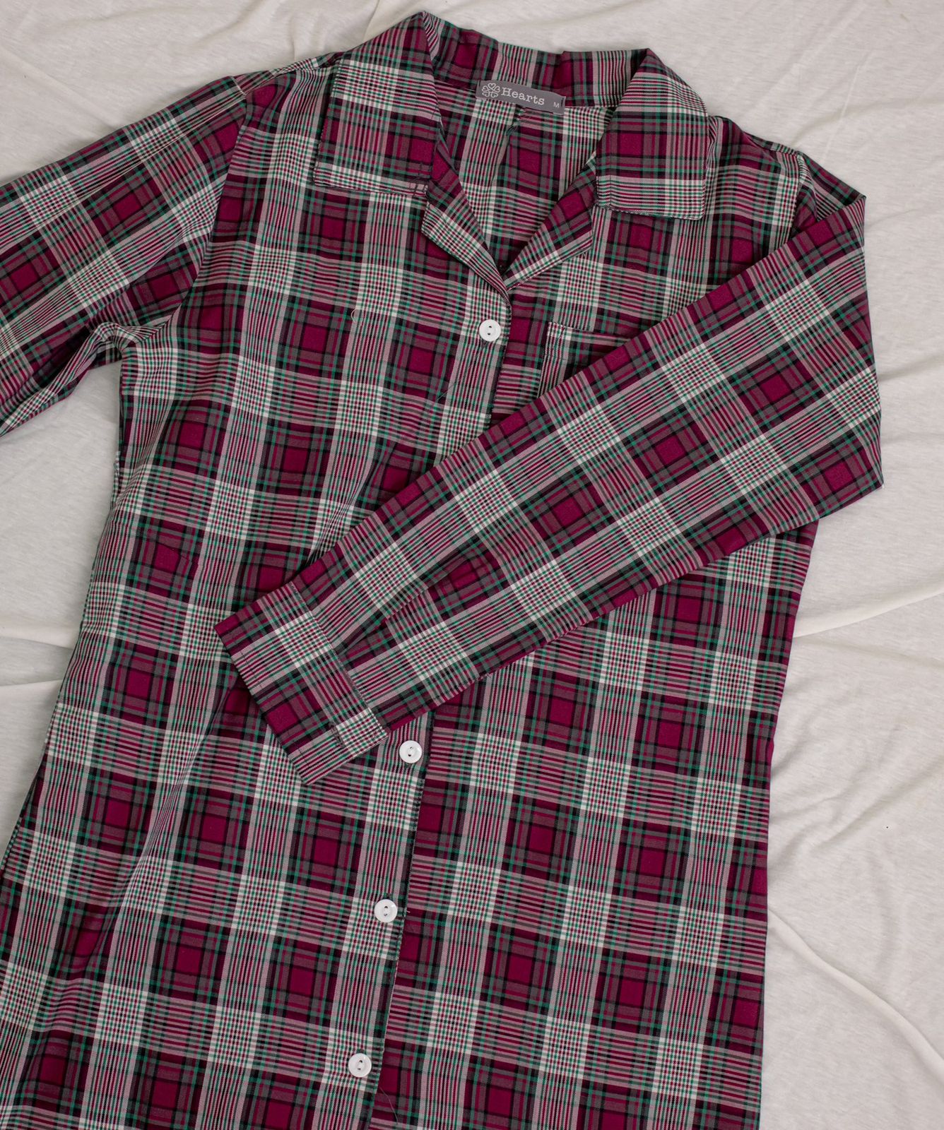 Plaided Women Shirt Dress