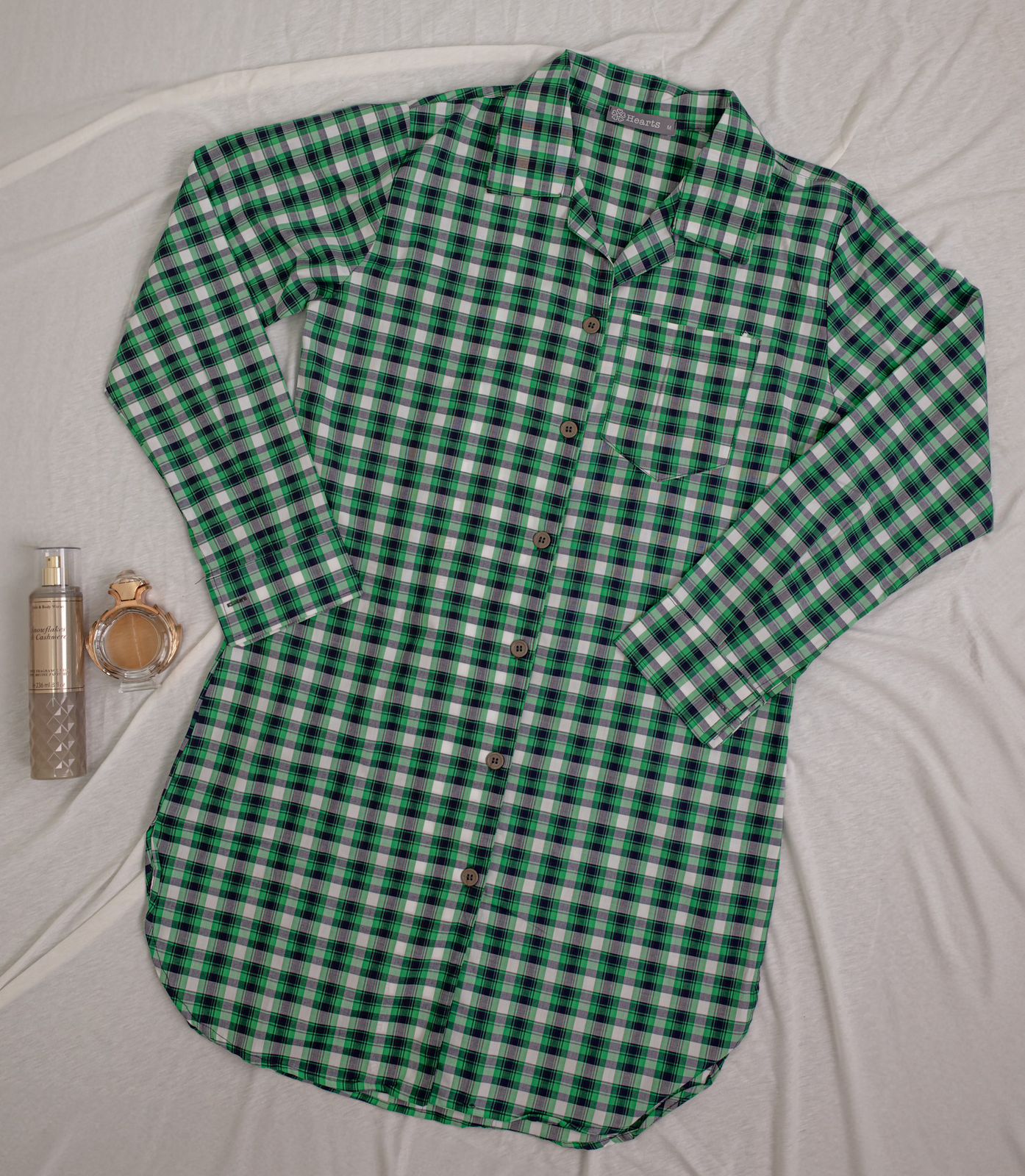 Plaided Women Shirt Dress