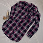 Plaided Women Shirt Dress