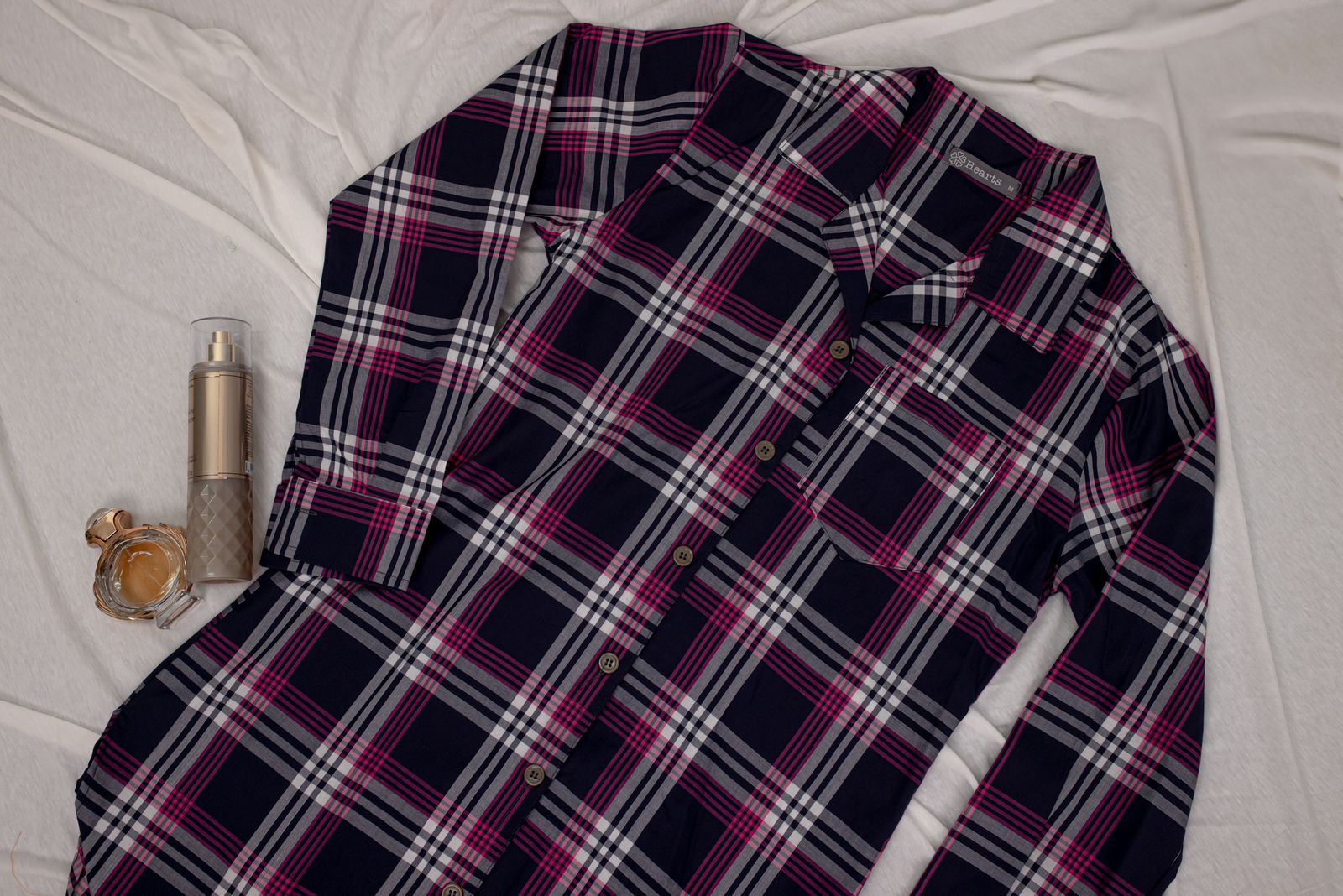 Plaided Women Shirt Dress