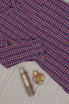 Plaided Women Shirt Dress