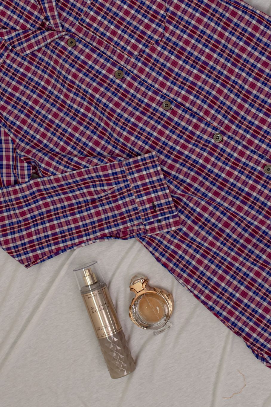 Plaided Women Shirt Dress