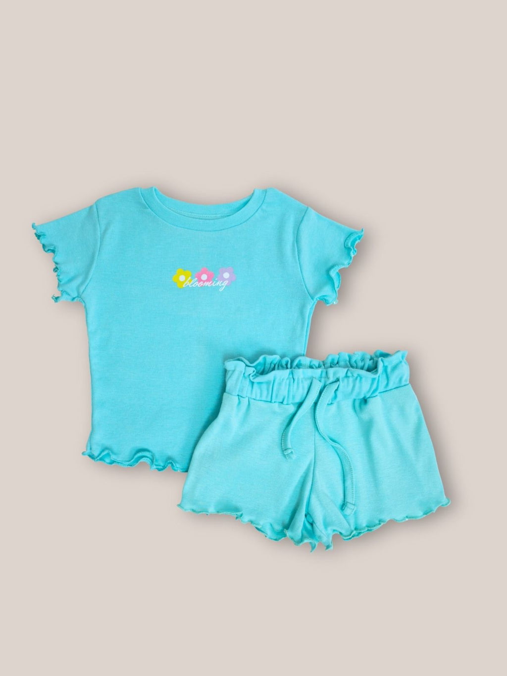 Evelyn Girls Lounge Short Set