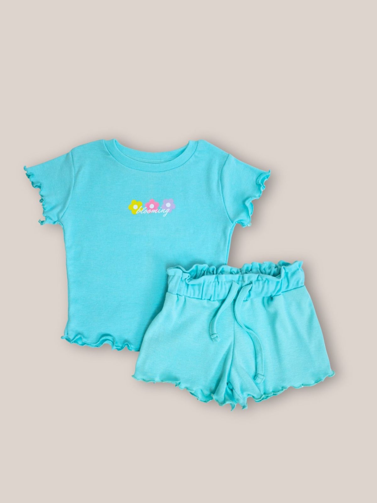 Evelyn Girls Lounge Short Set