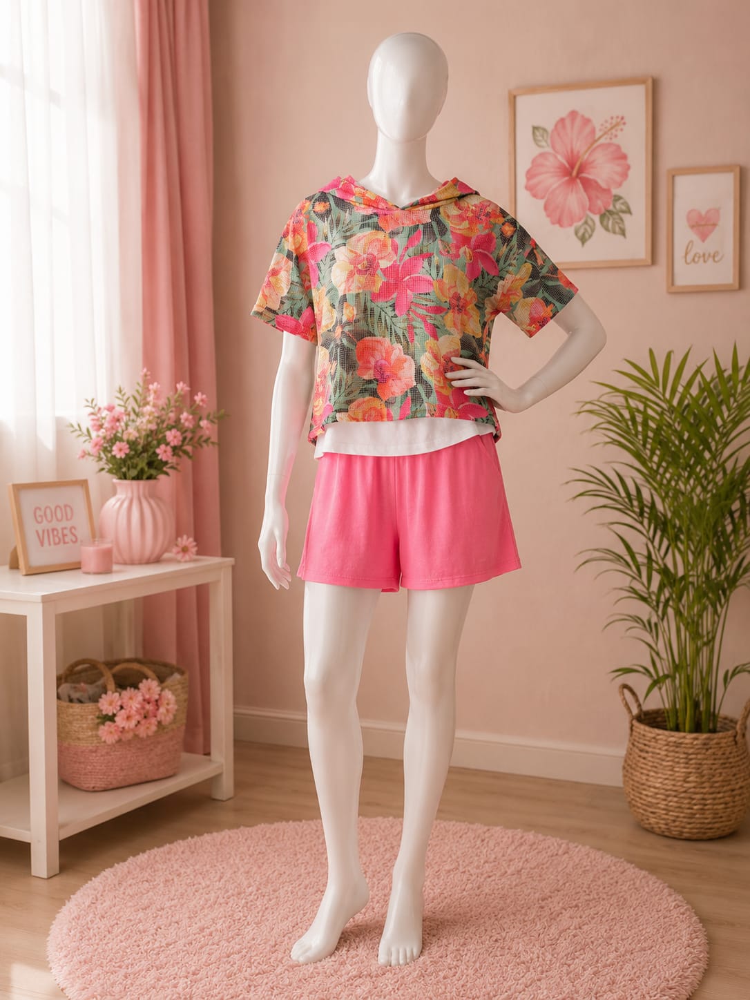 Paradise Women 3Pcs Short Set Women