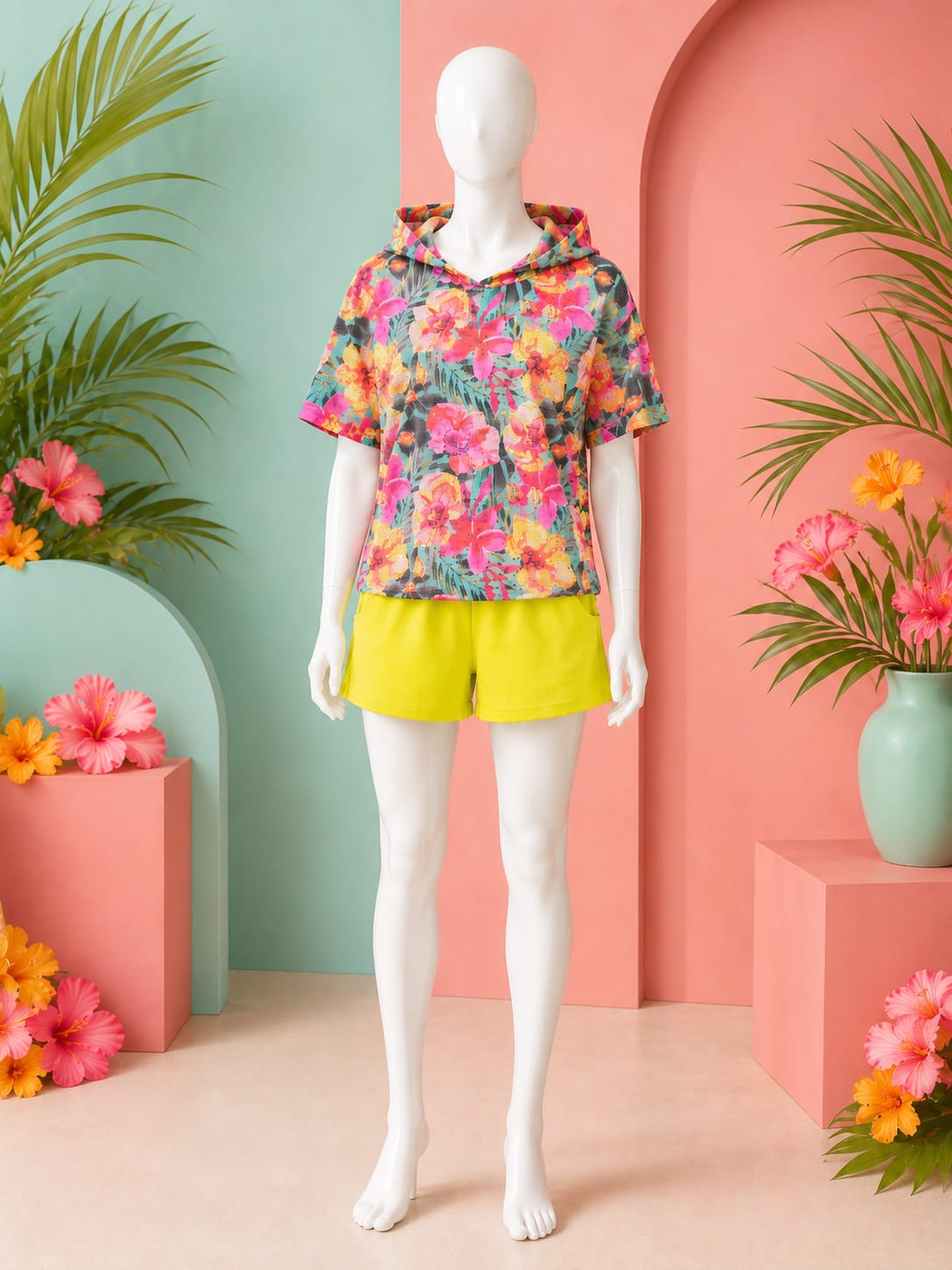 Paradise Women 3Pcs Short Set Women