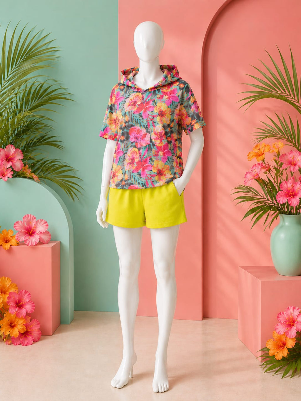 Paradise Women 3Pcs Short Set Women