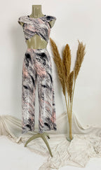 Summer Flare Women Pant Set