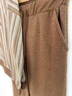 Dashed Striped Women Loungewear Set