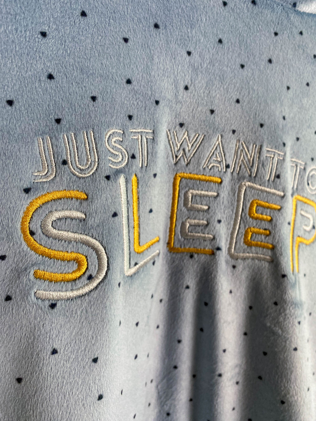 Sleep Embroidered PJ Pant Set