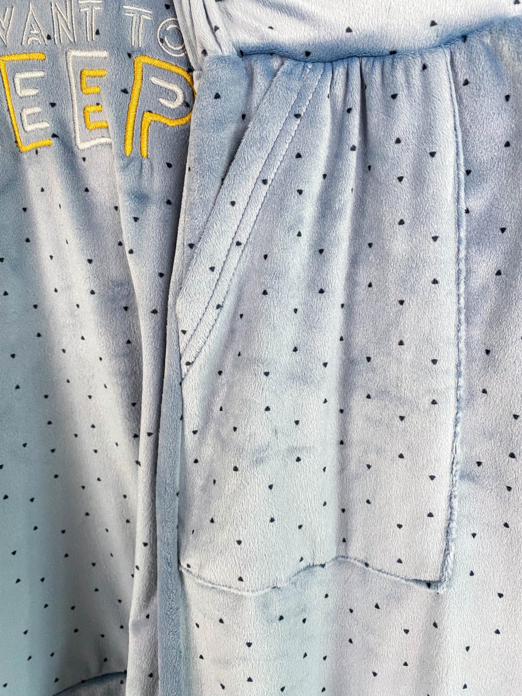 Sleep Embroidered PJ Pant Set