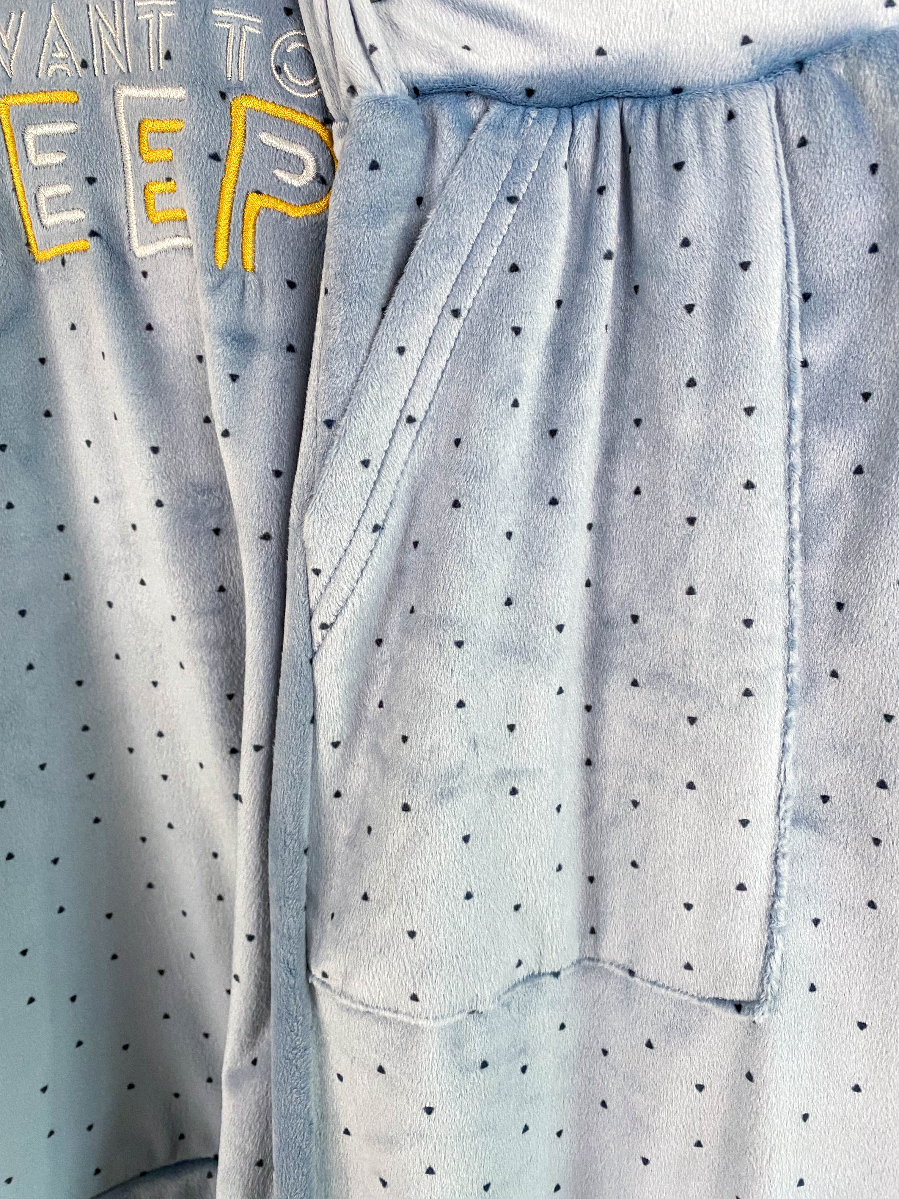 Sleep Embroidered PJ Pant Set