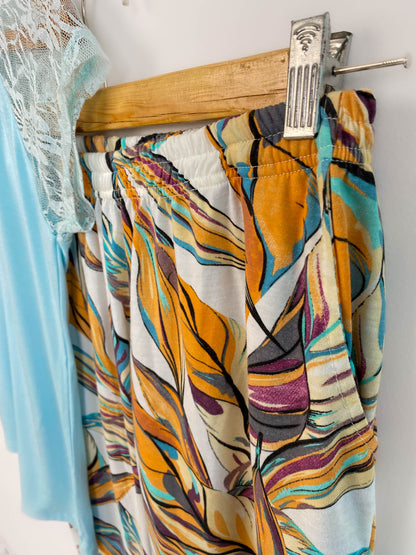 Tropical Women Pant Set