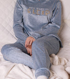 Sleep Embroidered PJ Pant Set