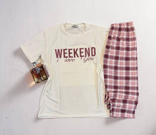 بيجامه حريمي WEEKEND