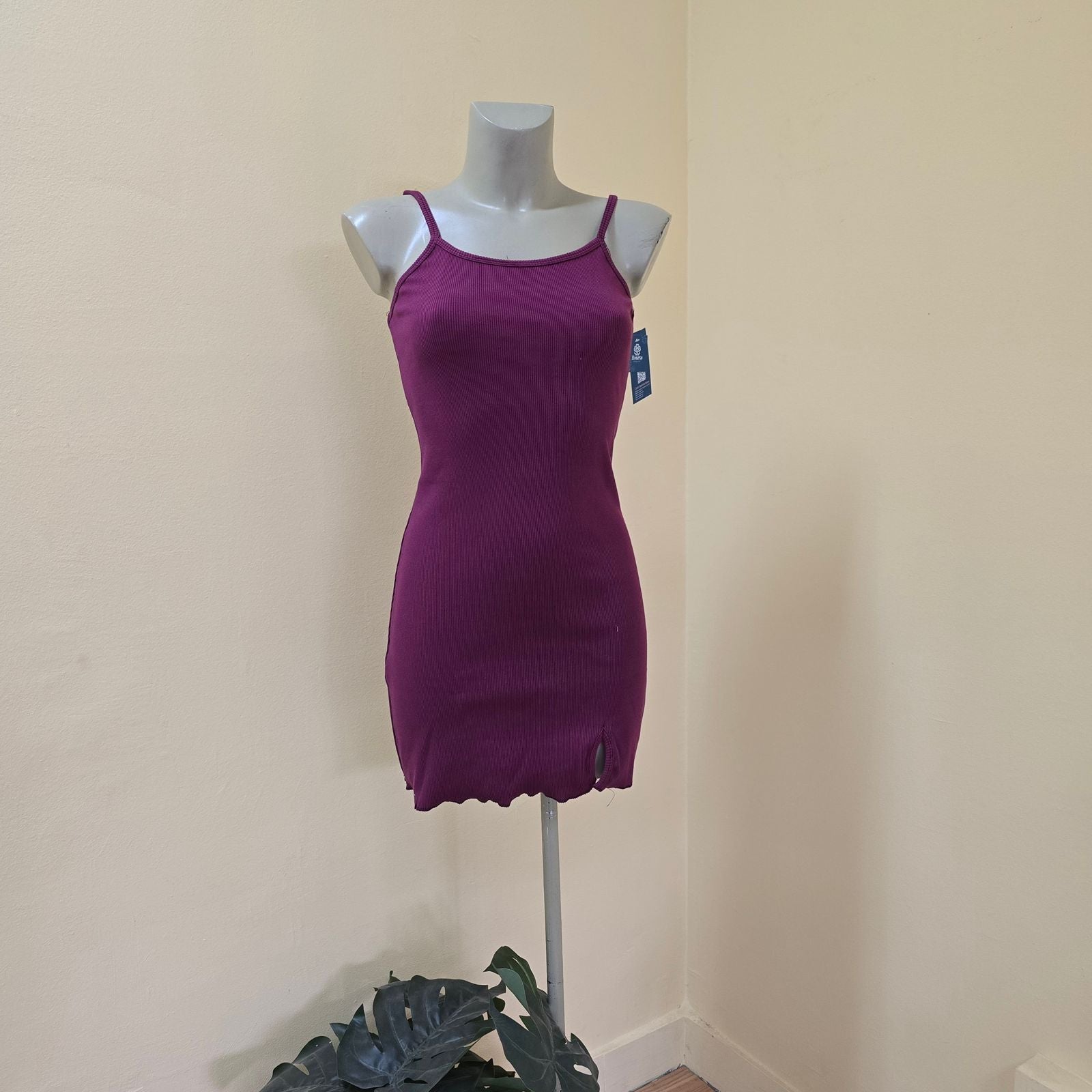 Ashley Rib Short Dress