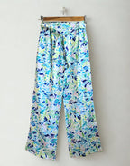 June Women Wide Leg Pants in Reds