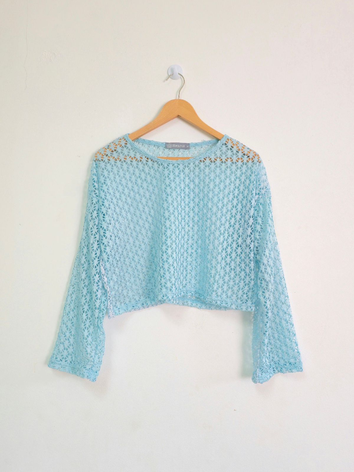 Kai Women Sheer Long Sleeves Lounge Top