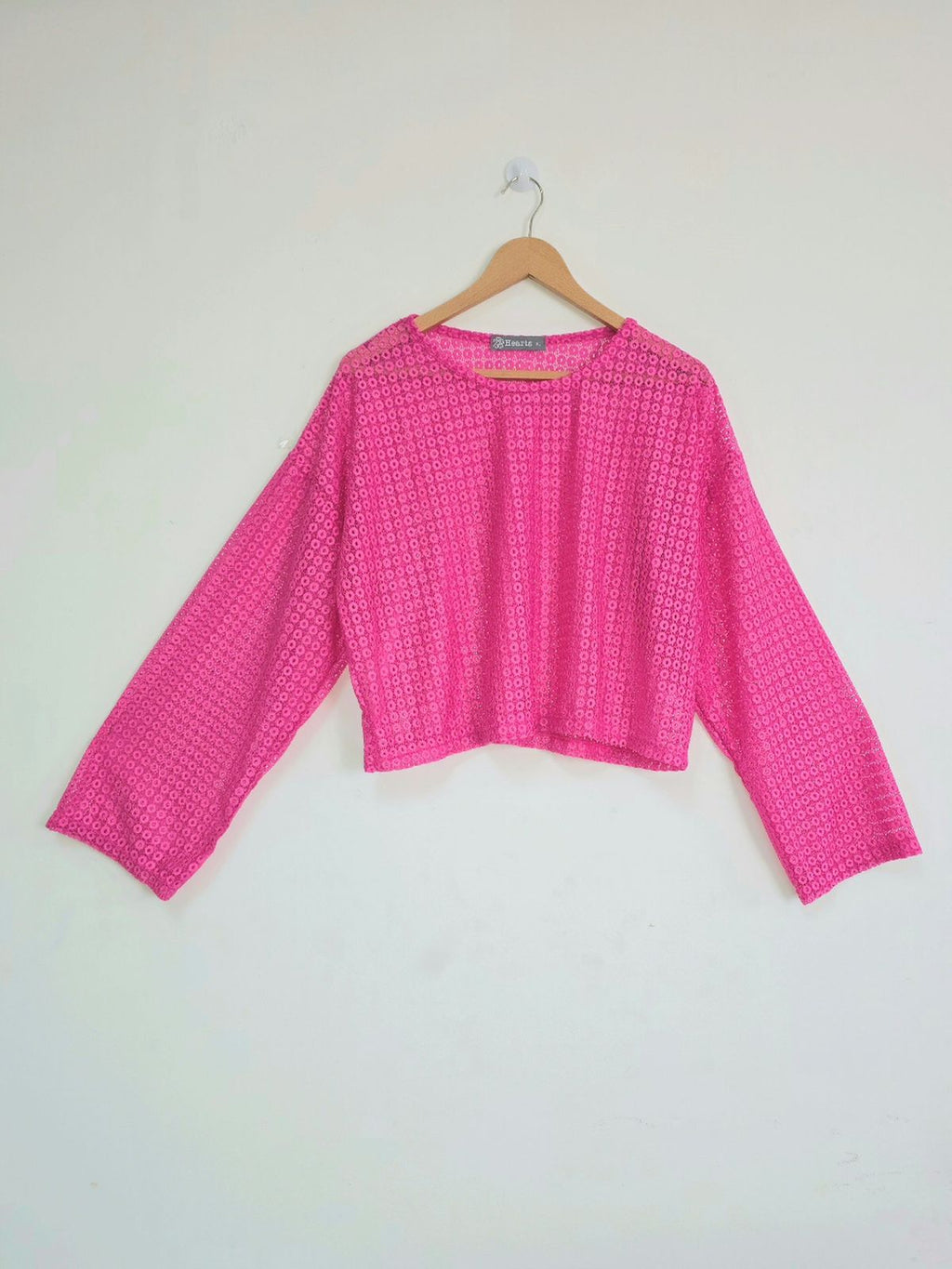 Kai Women Sheer Long Sleeves Lounge Top