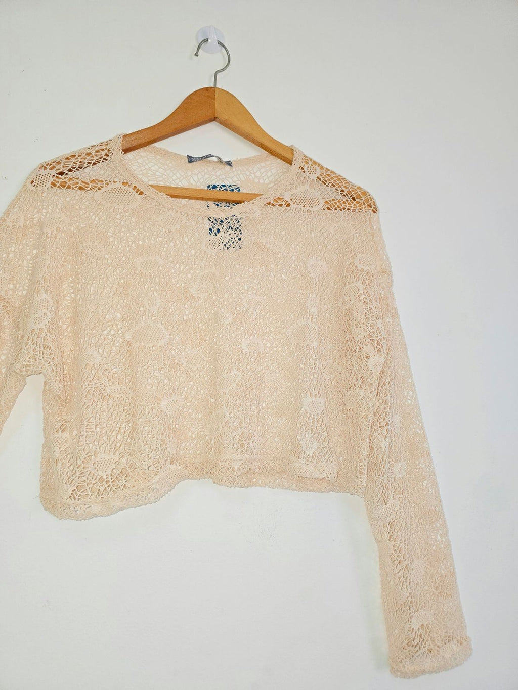 Kai Women Sheer Long Sleeves Lounge Top