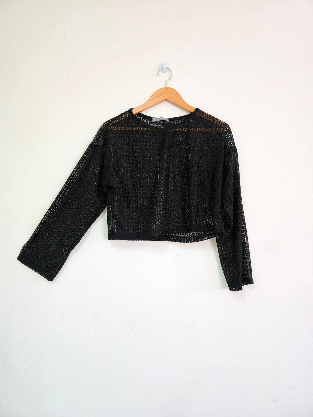 Kai Women Sheer Long Sleeves Lounge Top