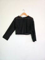 Kai Women Sheer Long Sleeves Lounge Top