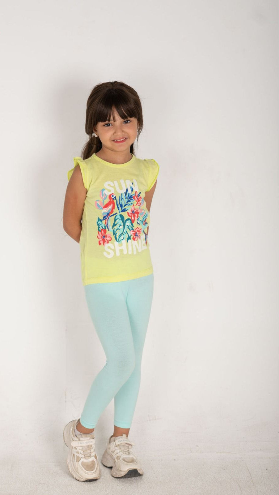 Sun & flower pant set