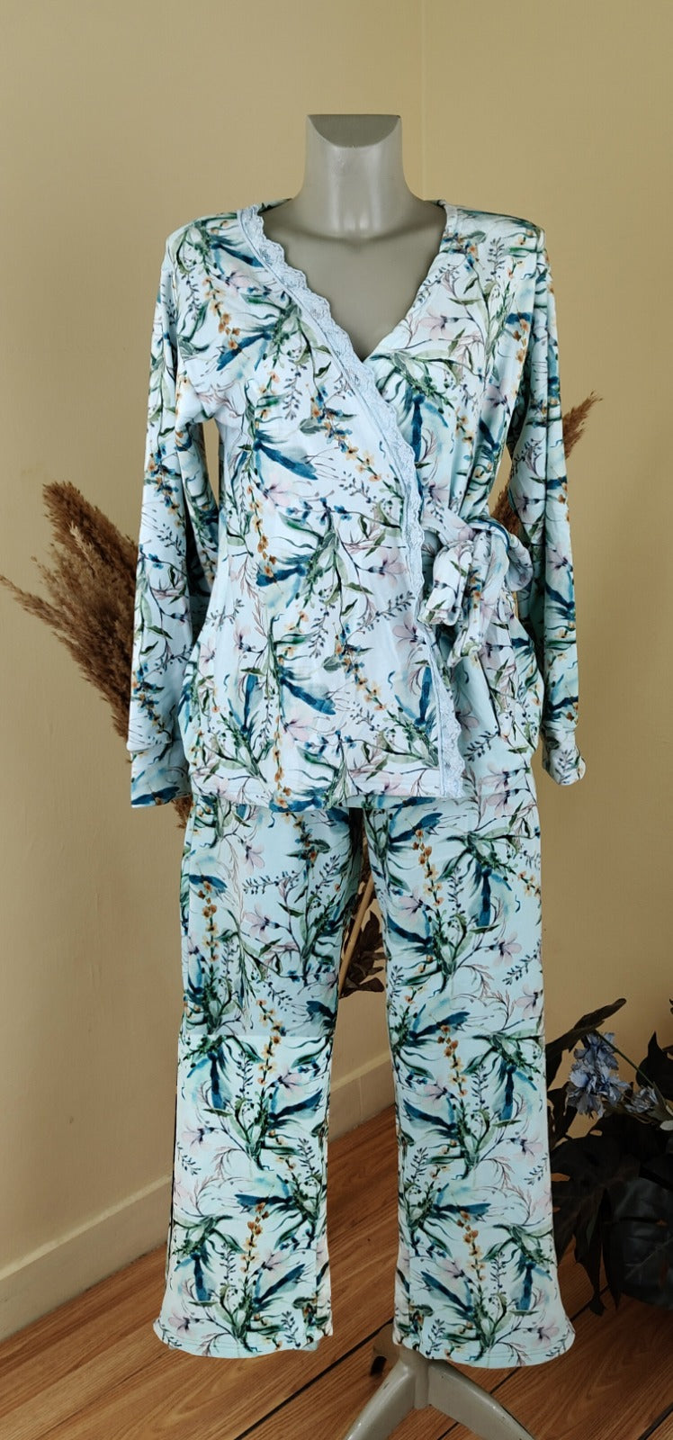 Winter Charm Wrap PJ Set