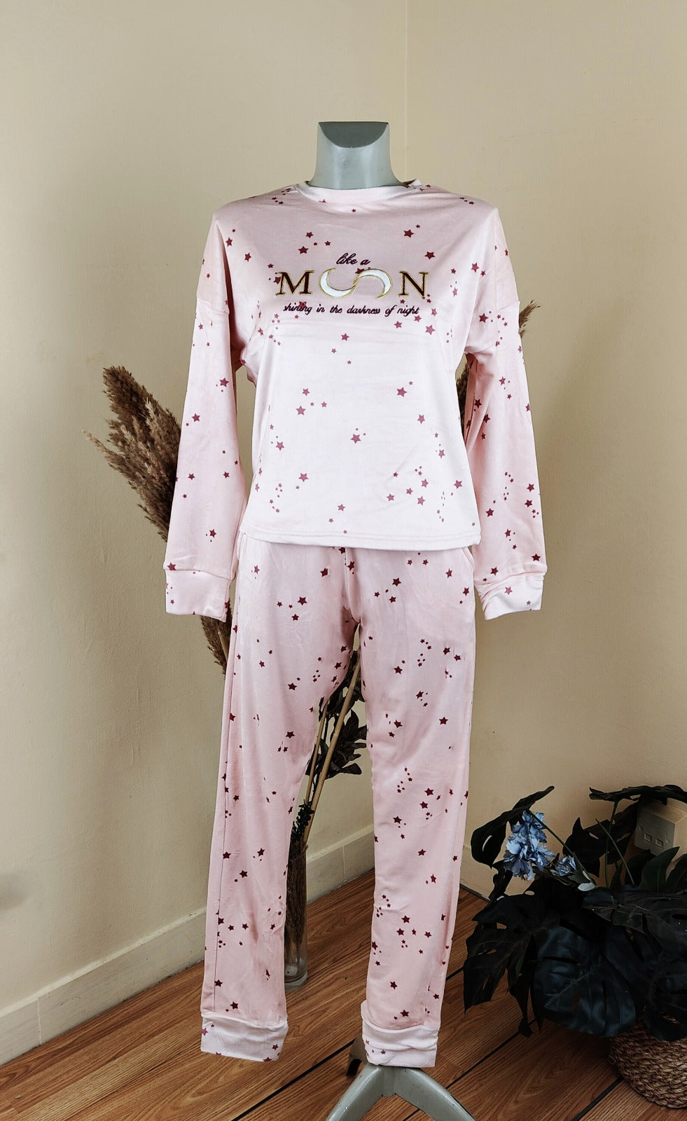 Shining Moon Women Pant Set