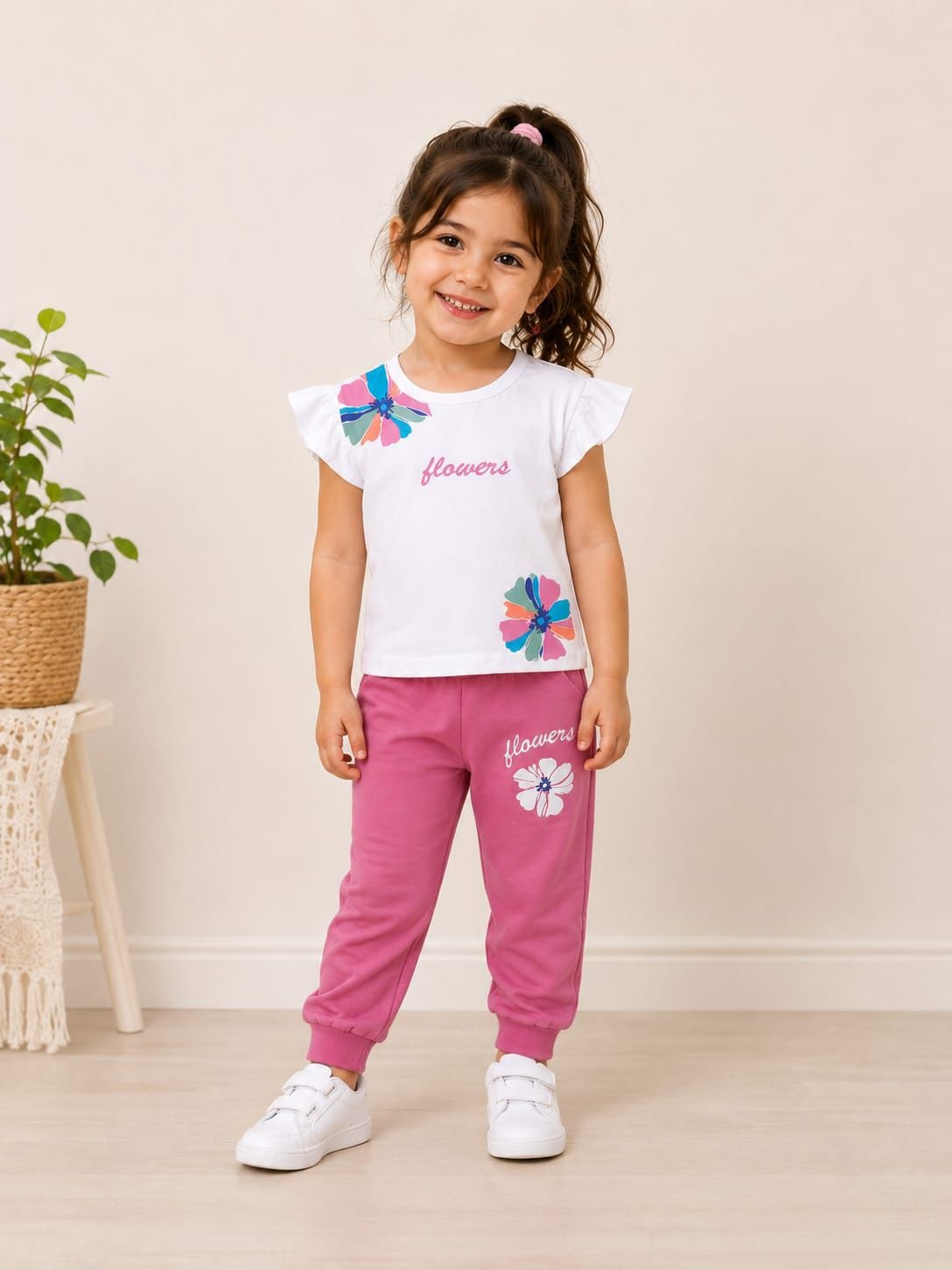 Flower Pant Set