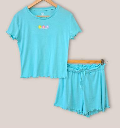 Evelyn Women Lounge Short Set