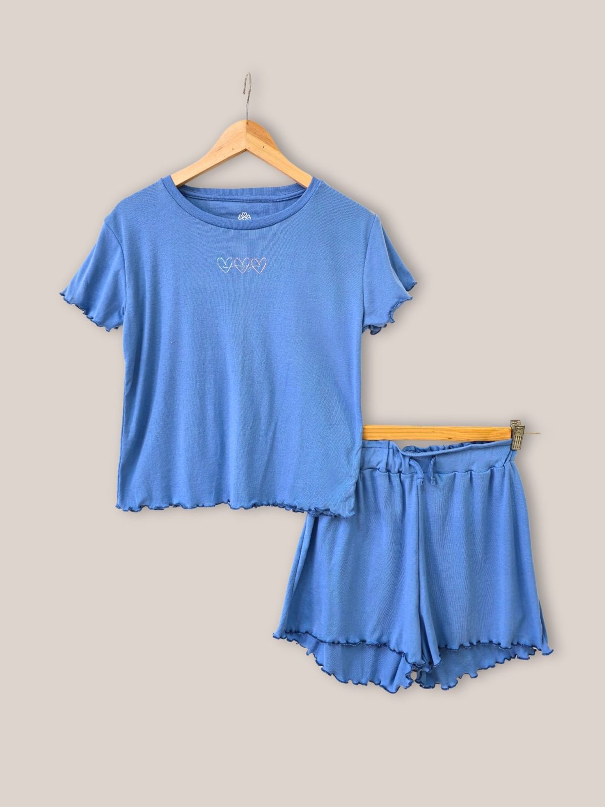 Evelyn Girls Lounge Short Set